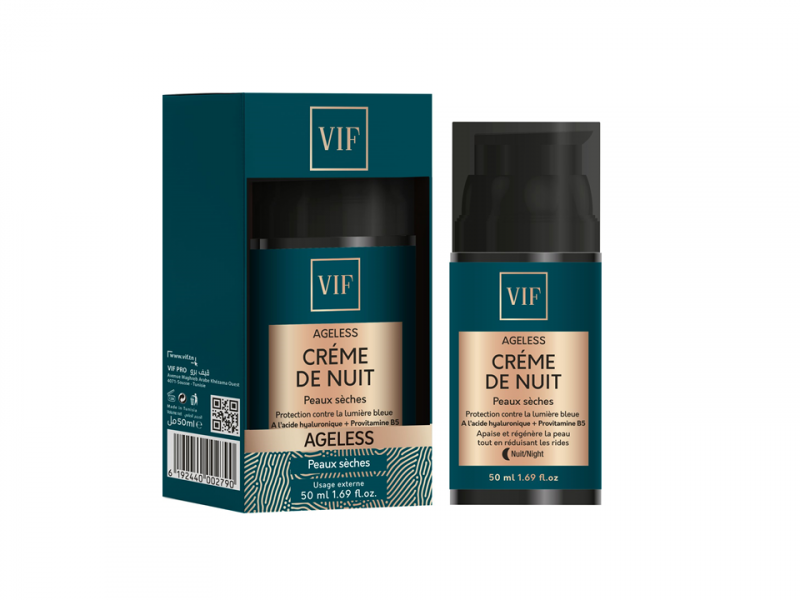 Ageless creme de nuit peaux sèches 50ml
