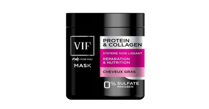 Masque Protein&Collagen Cheveux Gras 250 ml
