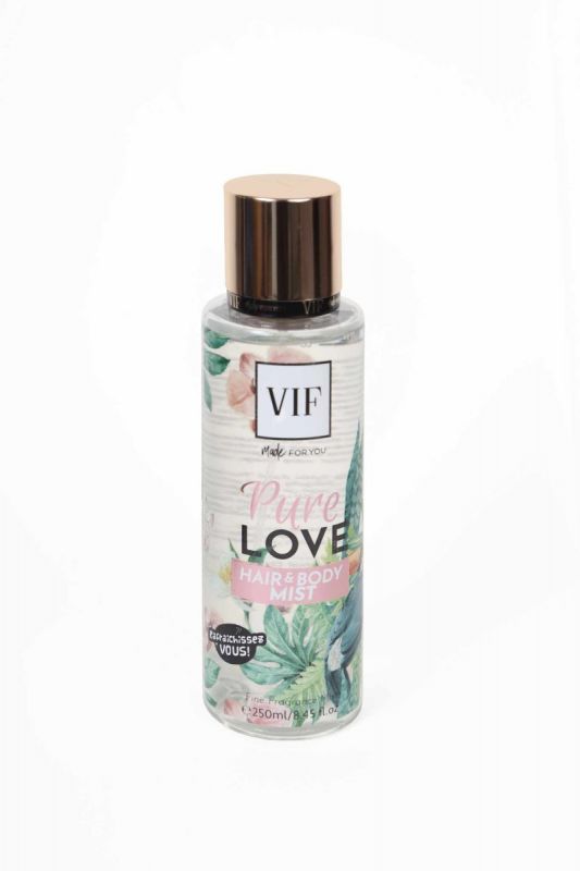 Brume de corps et cheveux Pure Love 250 ml